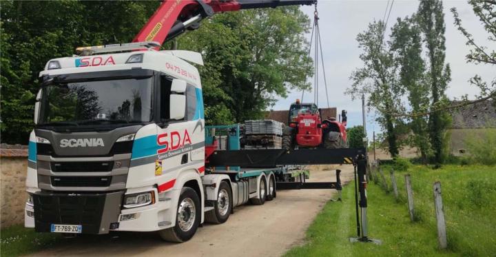 Transport matériaux Romagnat