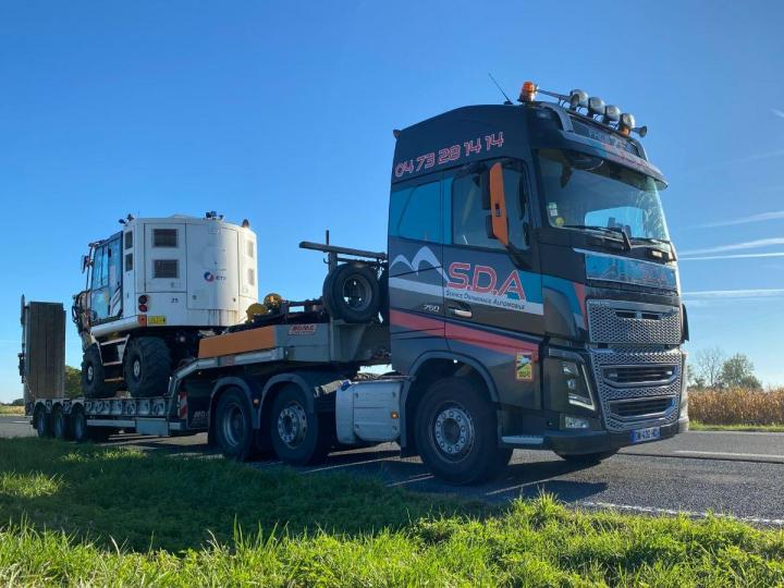Acheminement en camion plateau Romagnat
